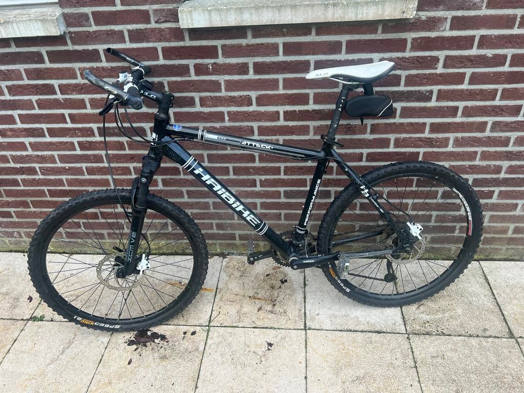Haibike Attack 26 inch Mountainbike, Gebruikt, Hardtail, Heren, 49 tot 53 cm