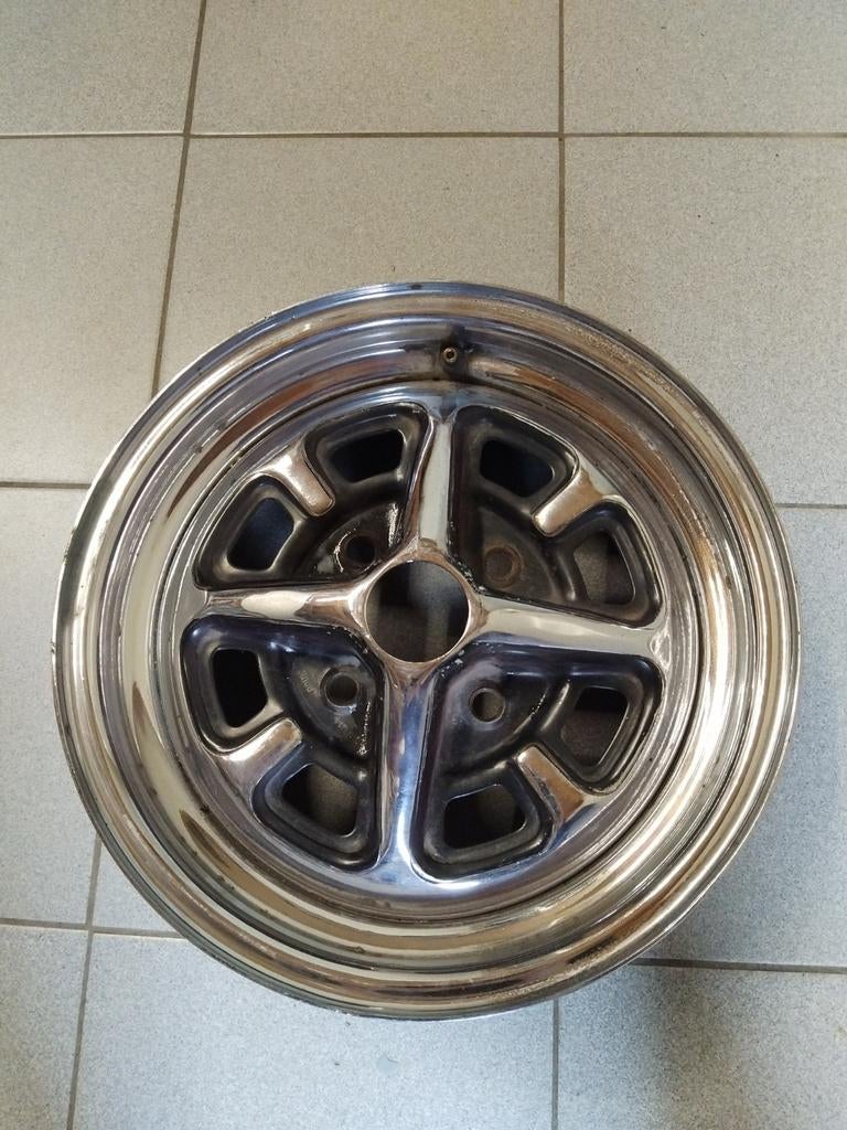 Chromen Rostyle MGB velg., Ophalen of Verzenden