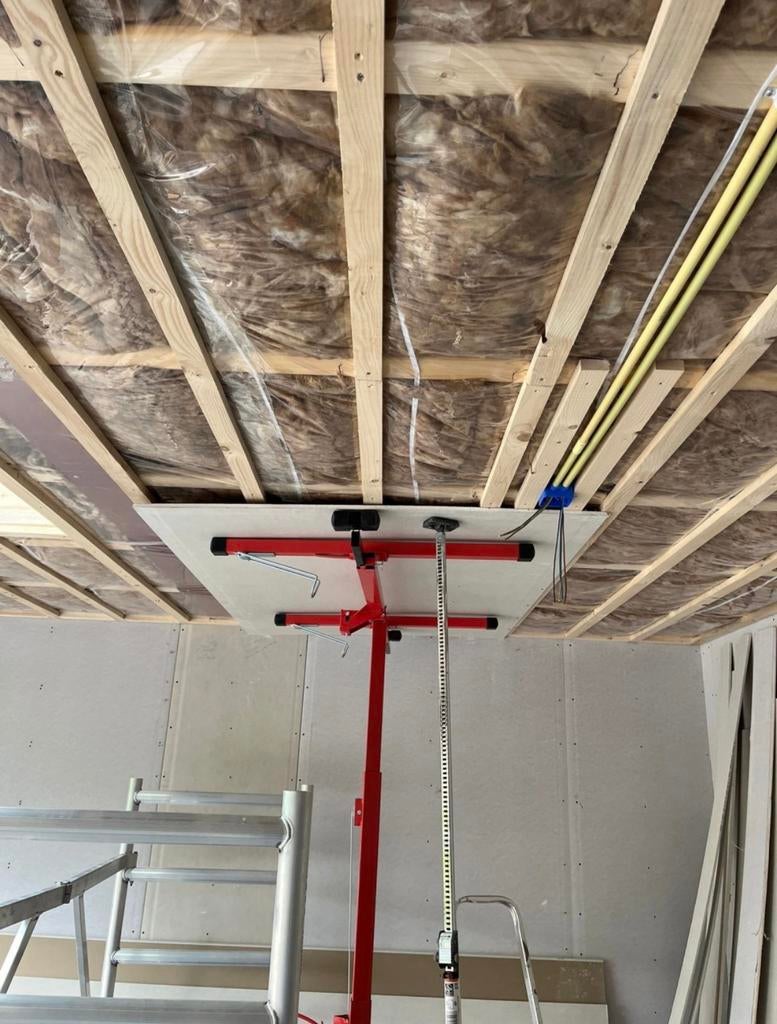 Te huur gips platenlift, Ophalen, Handmatig