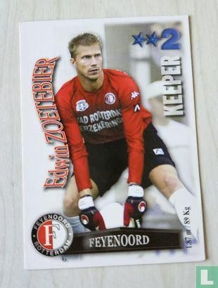 Spelerskaart Feyenoord - Edwin Zoetebier 2003, Ophalen of Verzenden, Zo goed als nieuw, Feyenoord, Spelerskaart