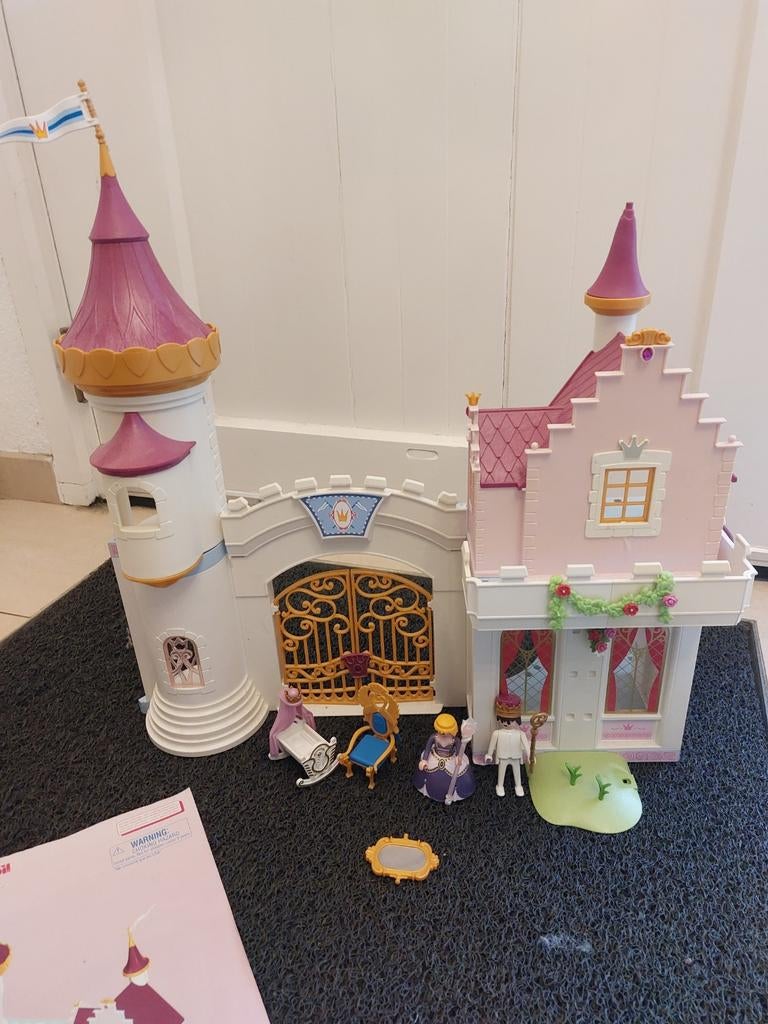 Playmobil prinsessen kasteel, Kinderen en Baby's, Speelgoed | Playmobil, Ophalen of Verzenden, Zo goed als nieuw