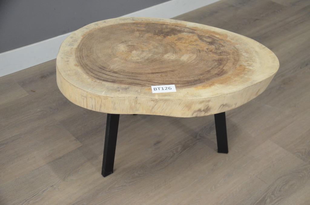 Ronde suar salontafel 55- 75 cm -BT126, 50 tot 100 cm, Rond, Nieuw, Metaal