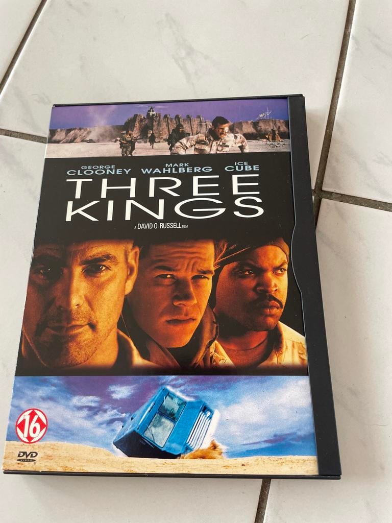 Three Kings DVD - Actie/Oorlog Drama, Vanaf 16 jaar, Ophalen of Verzenden, Zo goed als nieuw, Overige genres
