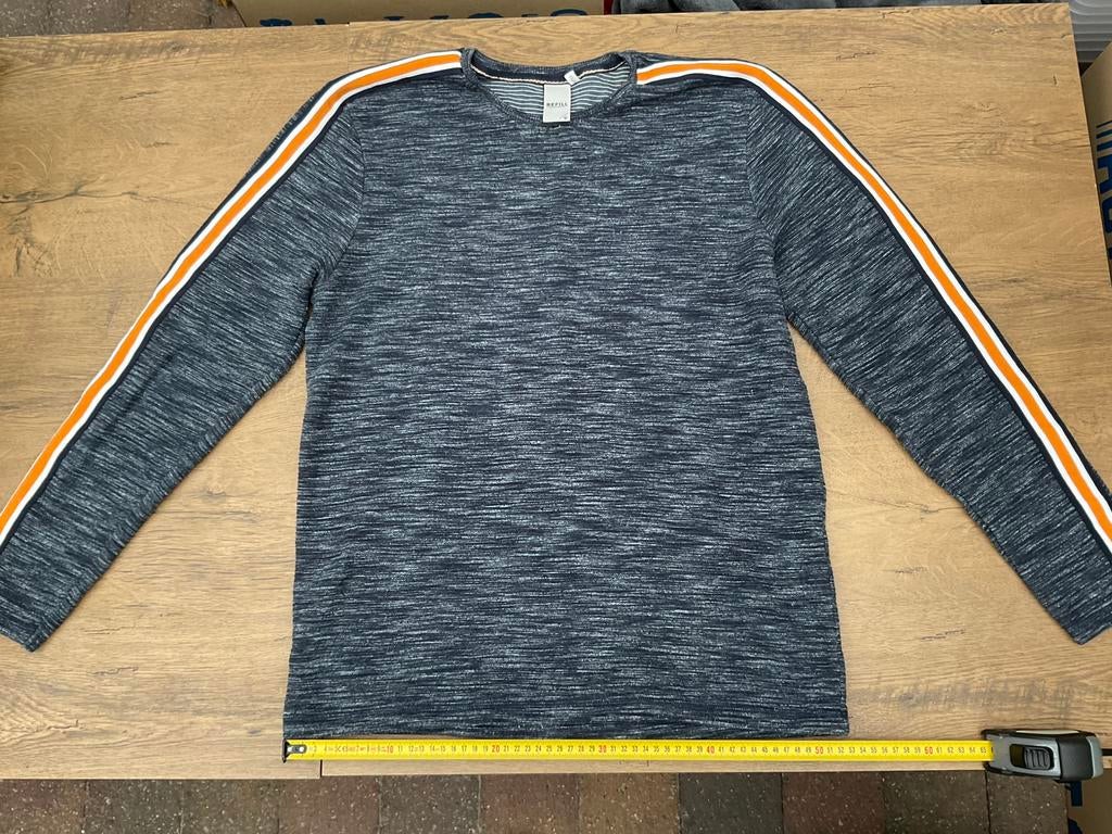 Zgan, niet kapot, heren trui Refill blauw grijs maat XL, Ophalen, Zo goed als nieuw, Maat 56/58 (XL), Blauw