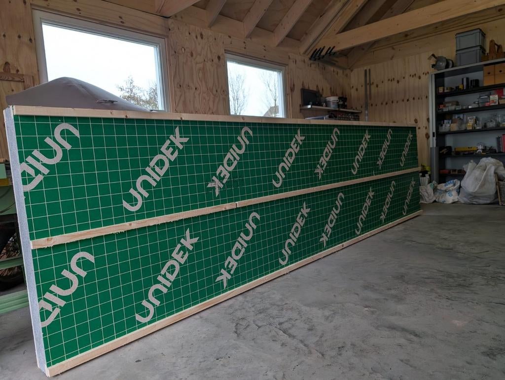 1 Dakplaat dakissolatie unidek aero 3.5, nieuw + 1 profiel, Ophalen, Nieuw