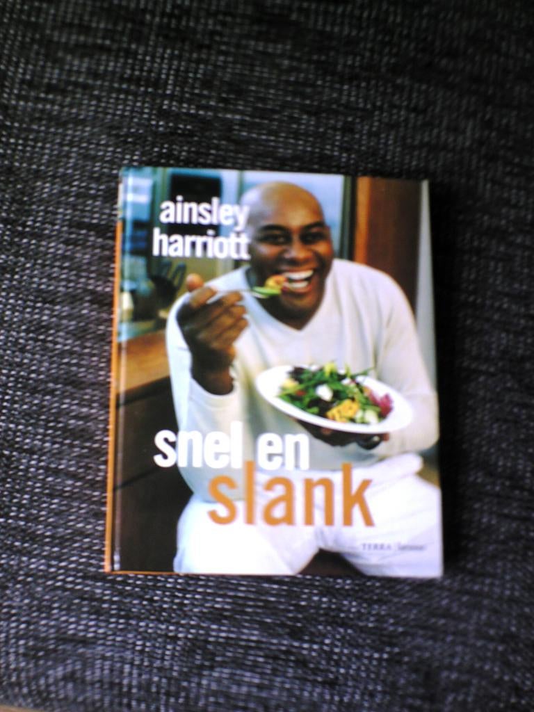 Ainsley harriott : snel en slank kookboek, Ophalen of Verzenden, Zo goed als nieuw, Dieet en Voeding, Ainsley Harriott