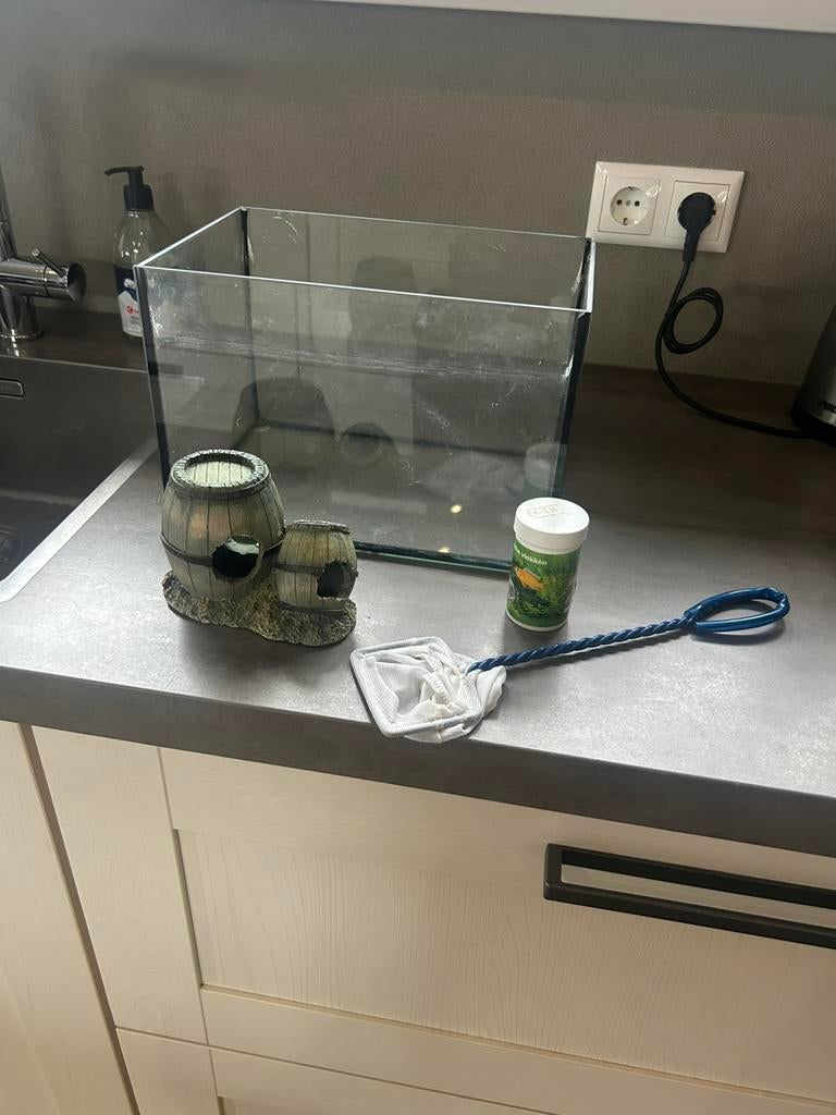 Aquarium., Ophalen, Zo goed als nieuw, Leeg aquarium