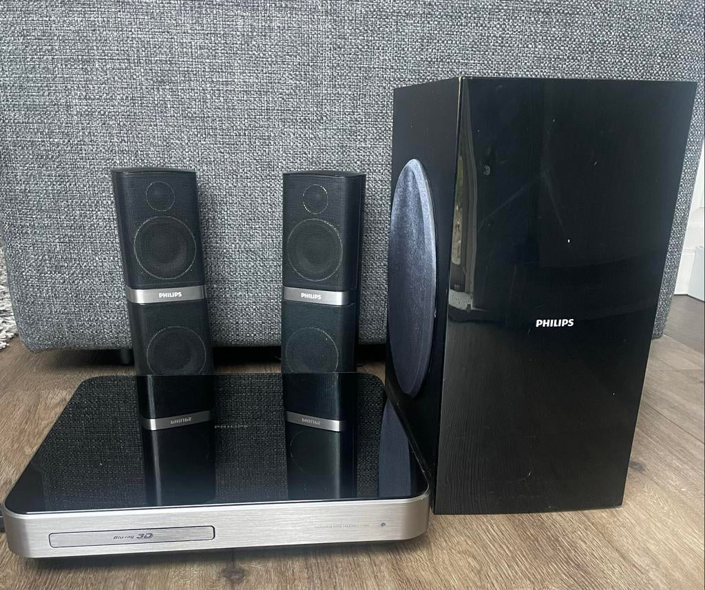 Philips HTS7202 Sound Hub Home Theater - Perfecte Staat, Ophalen, Philips, Gebruikt, Blu-ray-speler