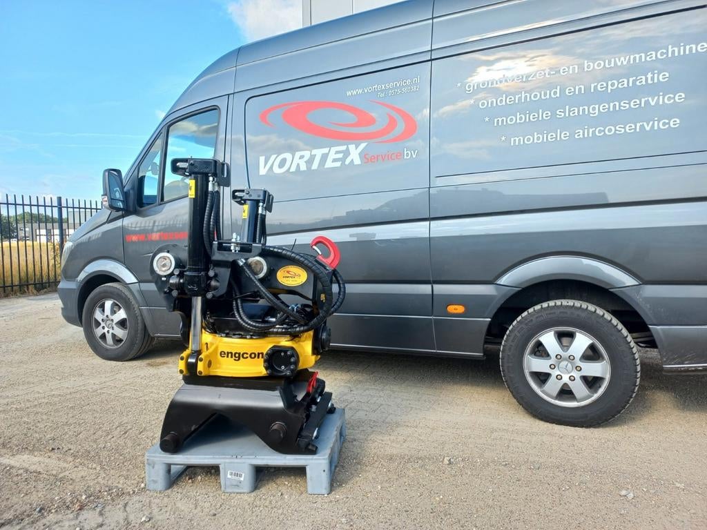 DRAAIKANTELSTUK ENGCON ROTOTILT  DOOSAN  ATLAS GRIPPER CW, Zakelijke goederen, Machines en Bouw | Kranen en Graafmachines, Ophalen