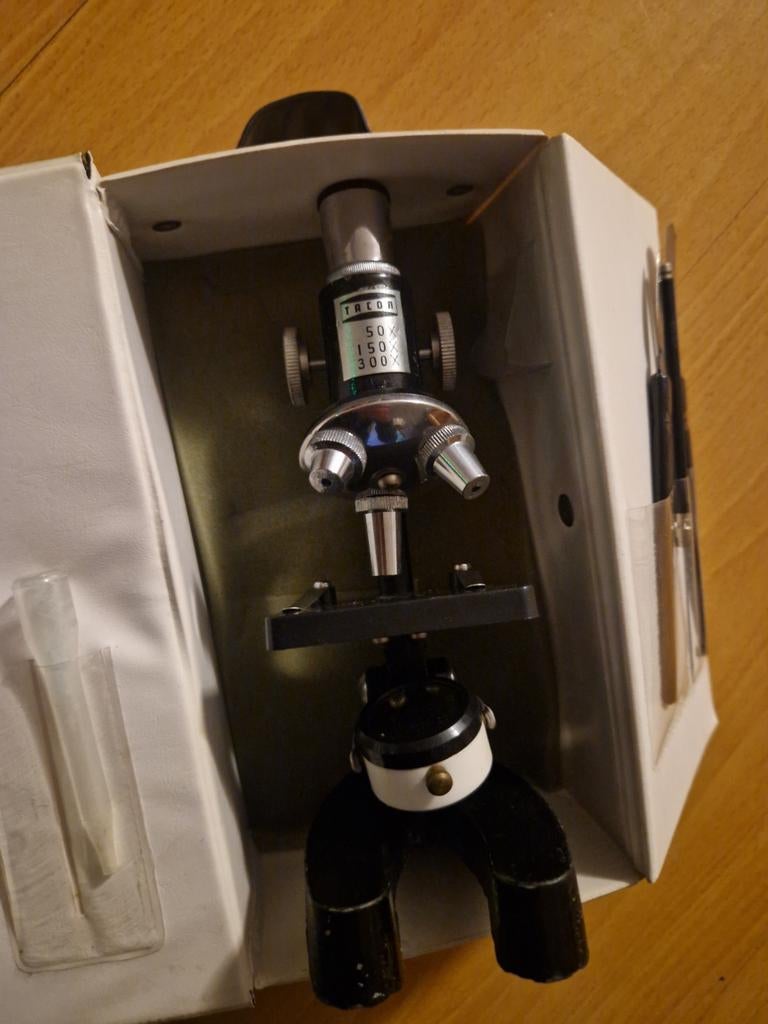 Microscoop vintage, Ophalen of Verzenden, Minder dan 400x