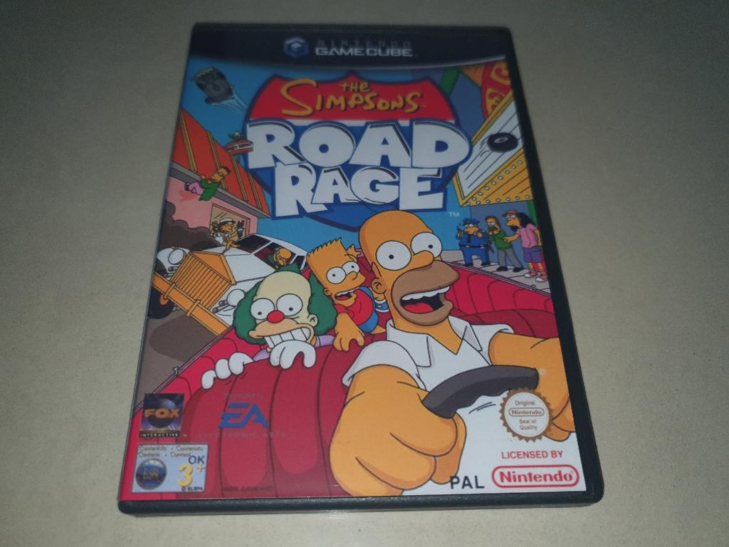 The Simpsons Road Rage GameCube GC Game Case, Spelcomputers en Games, Verzenden, 1 speler, Racen en Vliegen, Zo goed als nieuw