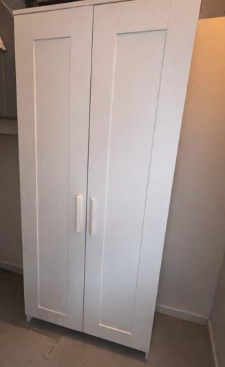 Kast Ikea wit, kledingkast, kinderkast, Huis en Inrichting, Kasten | Kledingkasten, Ophalen, Met deur(en), Gebruikt, Overige materialen