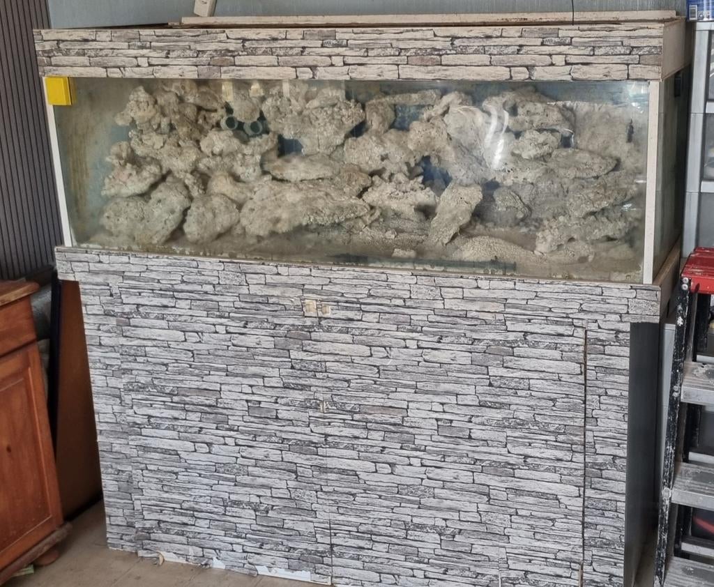 Te koop Zoutwater aquarium, Ophalen