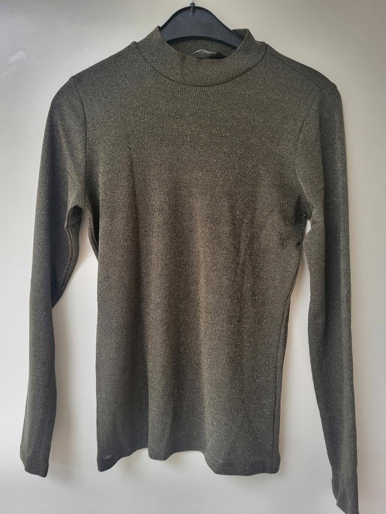 Glitter top van het merk Only, Ophalen of Verzenden, Zo goed als nieuw, Groen, Zonder mouw