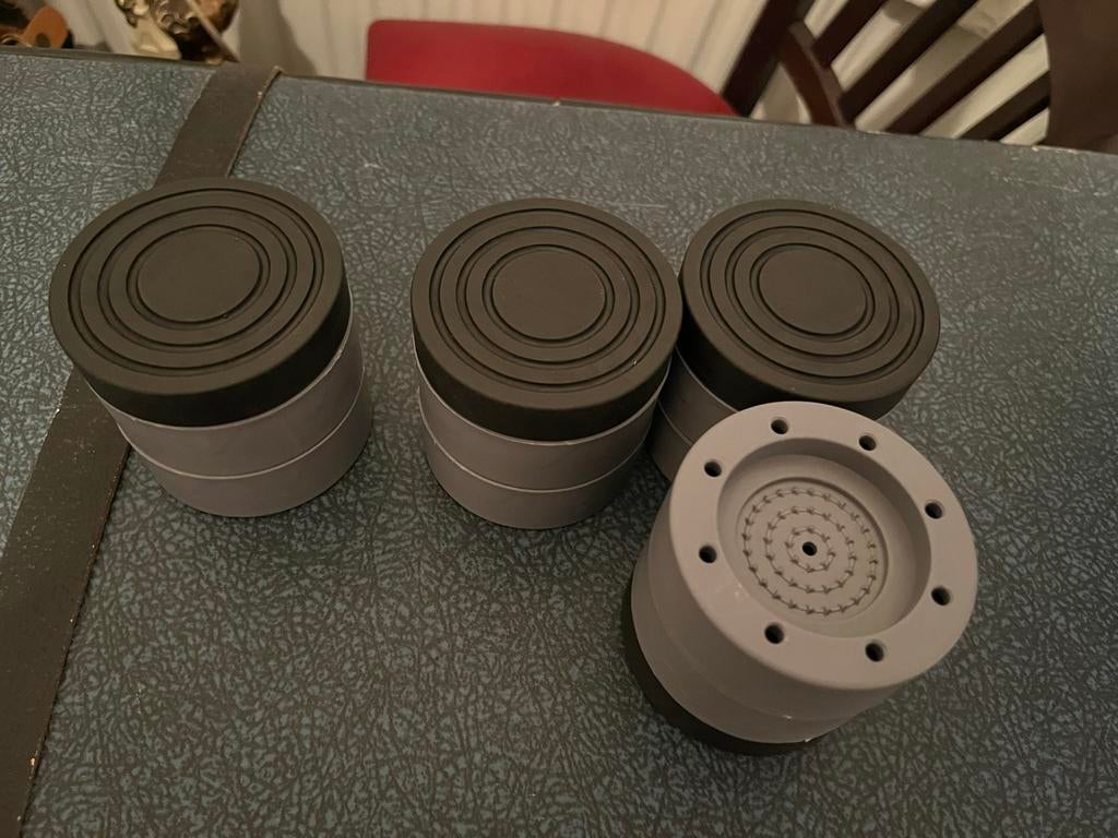 Set van 4 wasmachine trillingsdempers, Ophalen of Verzenden, Nieuw