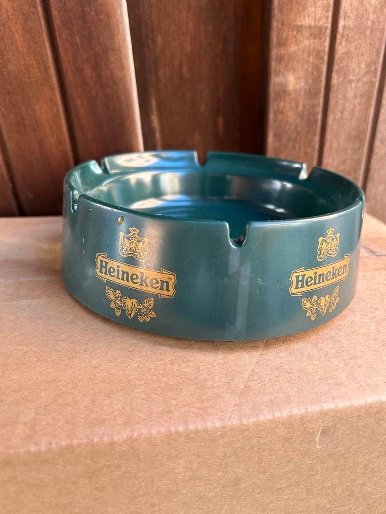 Heineken asbak expirt jaren 70/80, Ophalen, Zo goed als nieuw, Asbak