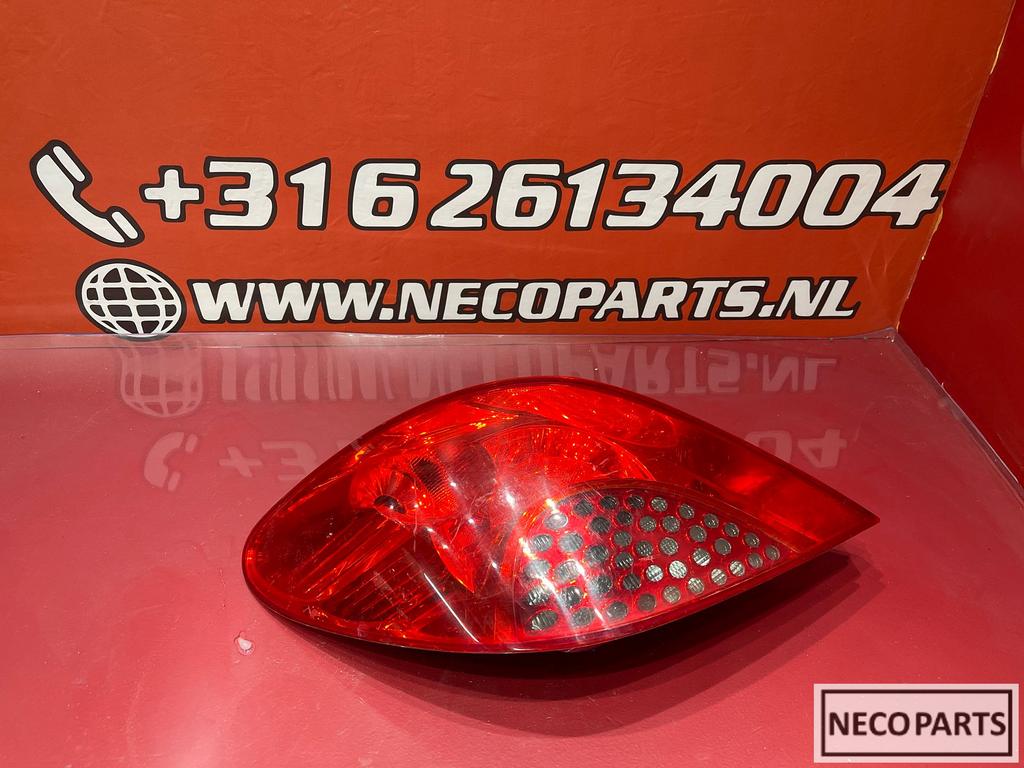 PEUGEOT 207 ACHTERLICHT 9649986680 ORIGINEEL ALLES LEVERBAAR, Auto-onderdelen, Gebruikt, -, -, Ophalen of Verzenden
