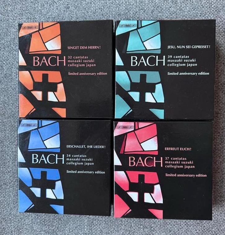 Bach Erschallet, Ihr Lieder! / Erfreut Euch! Masaaki Suzuki, Boxset, Overige typen, Ophalen of Verzenden, Zo goed als nieuw
