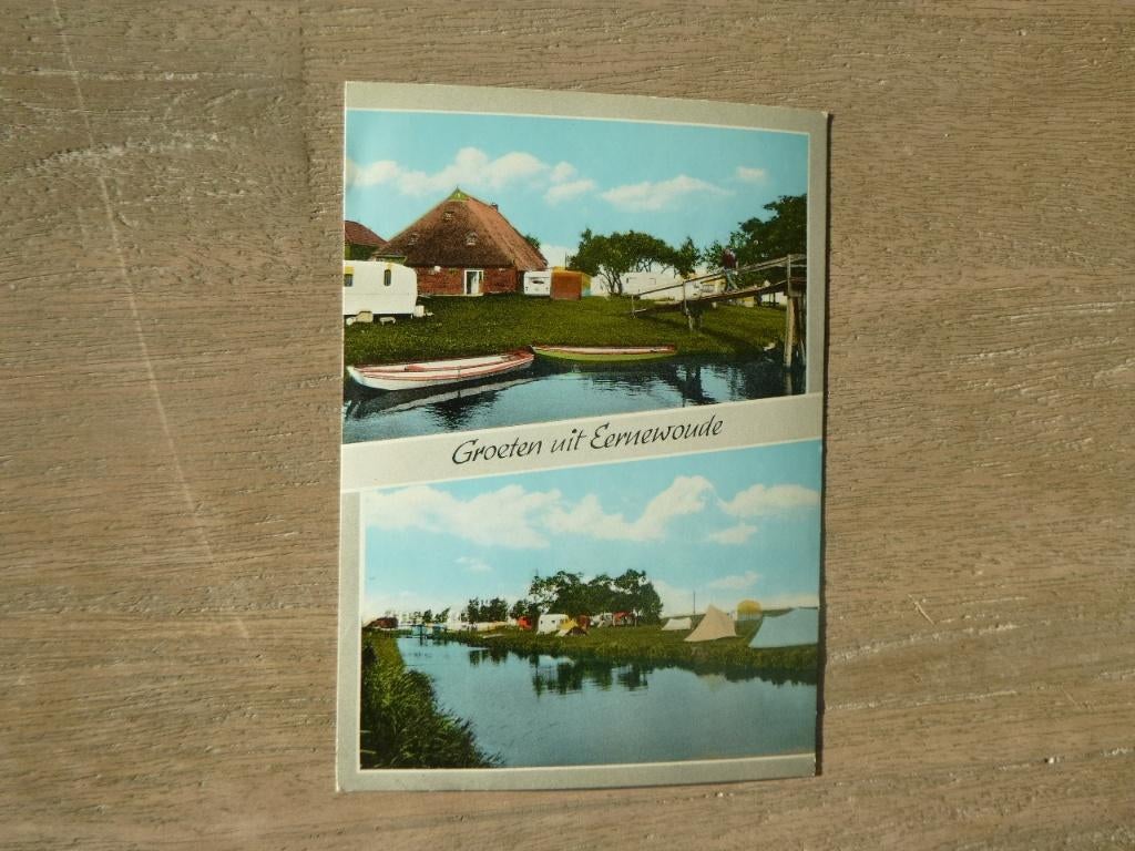 groeten uit Eernewoude, tent/caravan 1968, Verzenden, 1960 tot 1980, Gelopen, Noord-Brabant