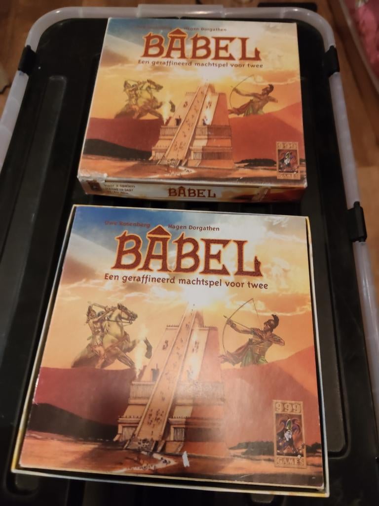 Babel bordspel - Strategisch spel voor 2 spelers, Een of twee spelers, Info@999games.nl, Ophalen of Verzenden, Zo goed als nieuw