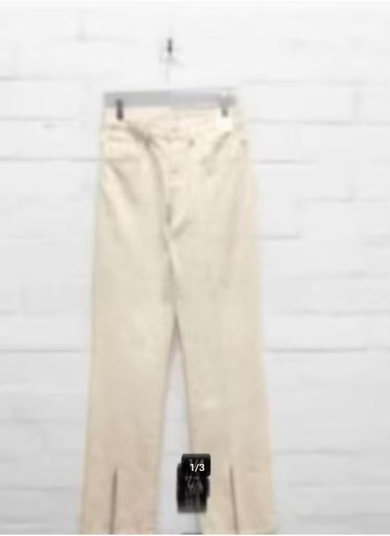 Closed - Mooie crèmekleurige broek maat 27 - Nieuw €190, Overige kleuren, Closed, Nieuw, Ophalen of Verzenden