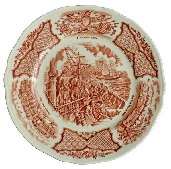 Fair Winds Historical Scenes Gebakstel Chinees Export, Coolsingel 104, 3011 AG Rotterdam, Netherlands, Verzenden, Zo goed als nieuw