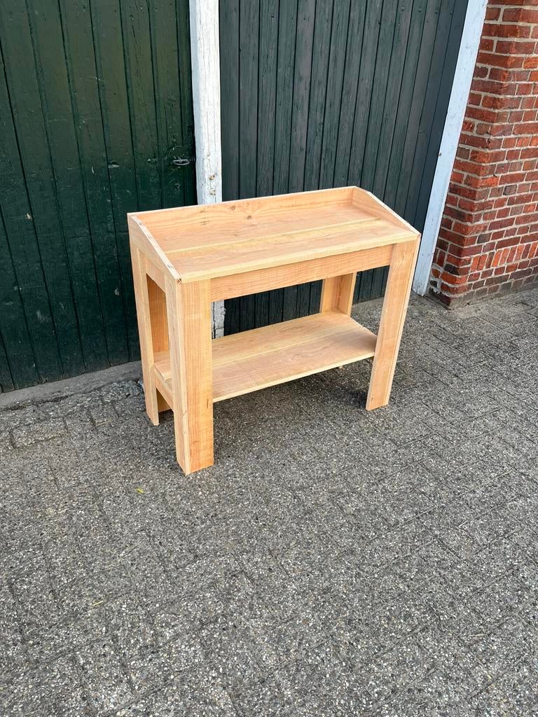 Oppottafel, Ophalen, Nieuw, Rechthoekig, Hout