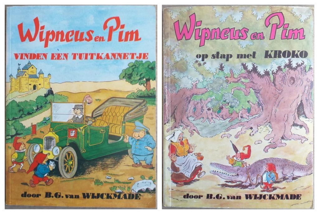 Wipneus en Pim. Vinden een tuitkannetje & Op stap met KROKO., Gelezen, B.G. van Wijckmade, Fictie algemeen, Ophalen of Verzenden