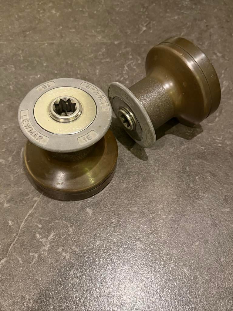 Lewmar 16 brons, Watersport en Boten, Bootonderdelen, Ophalen, Gebruikt, Dekbeslag, Zeilboot