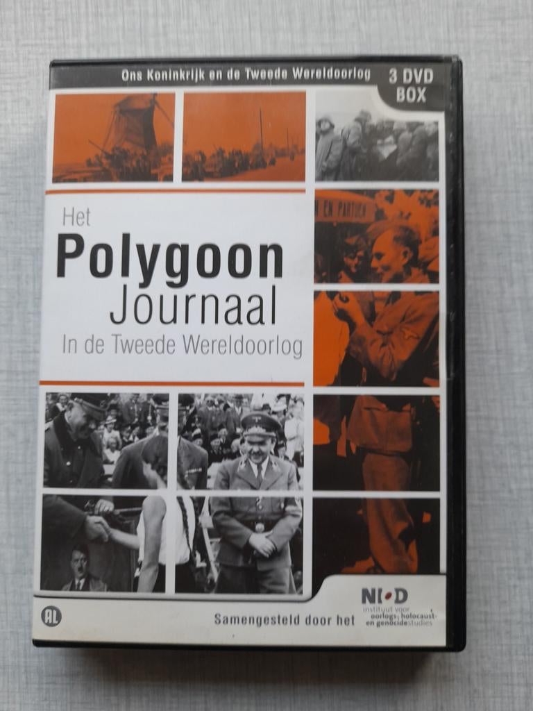 Polygoon Journaal WO2 - 3 DVD Box, Oorlog of Misdaad, Boxset, Ophalen of Verzenden, Zo goed als nieuw