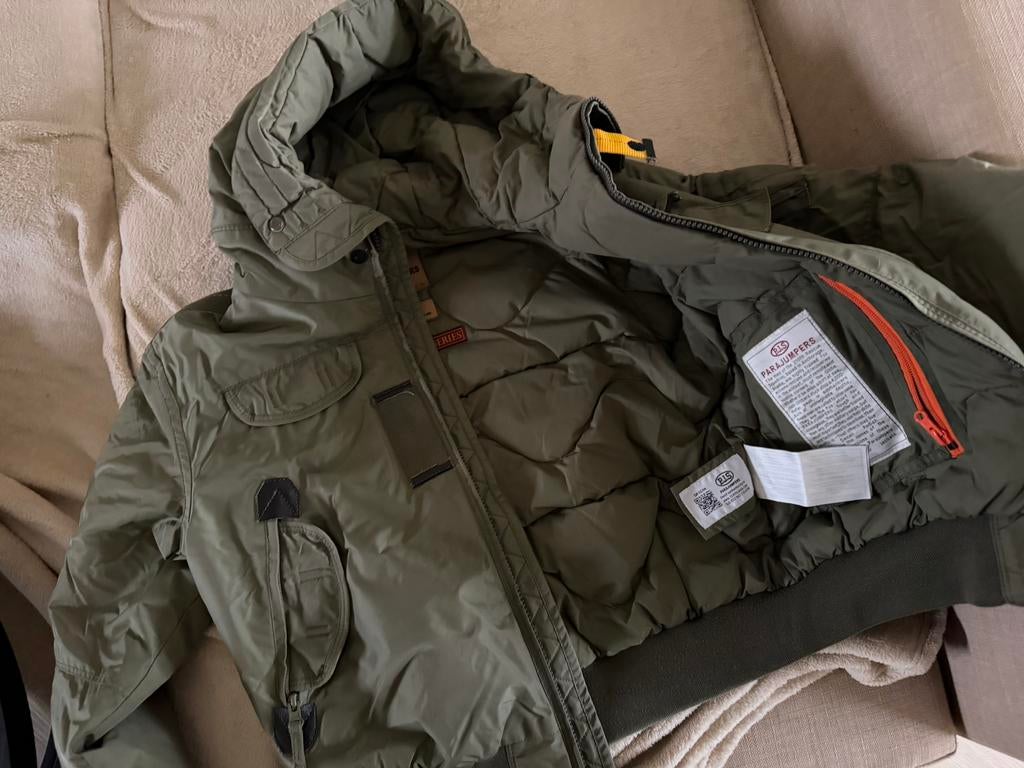 Orginele parajumper maat S, Ophalen of Verzenden, Zo goed als nieuw, Zwart