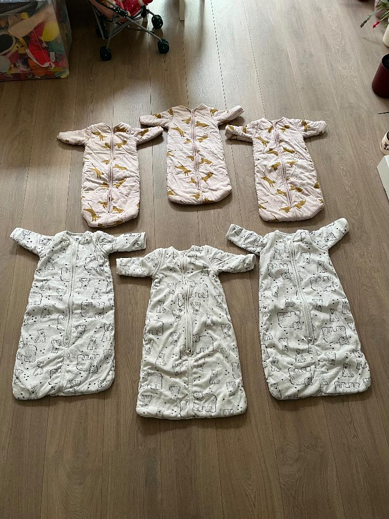Leuke Set Babyslaapzakken, Kinderen en Baby's, Dekens, Slaapzakjes en Inbakerproducten, Ophalen, Zo goed als nieuw, Minder dan 70 cm