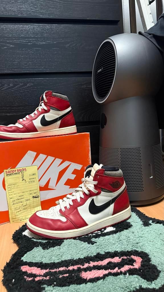 Air Jordan 1 Chicago Lost and Found - Gedragen *ZSM WEG*, Kleding | Heren, Schoenen, Overige kleuren, Ophalen of Verzenden, Sneakers of Gympen