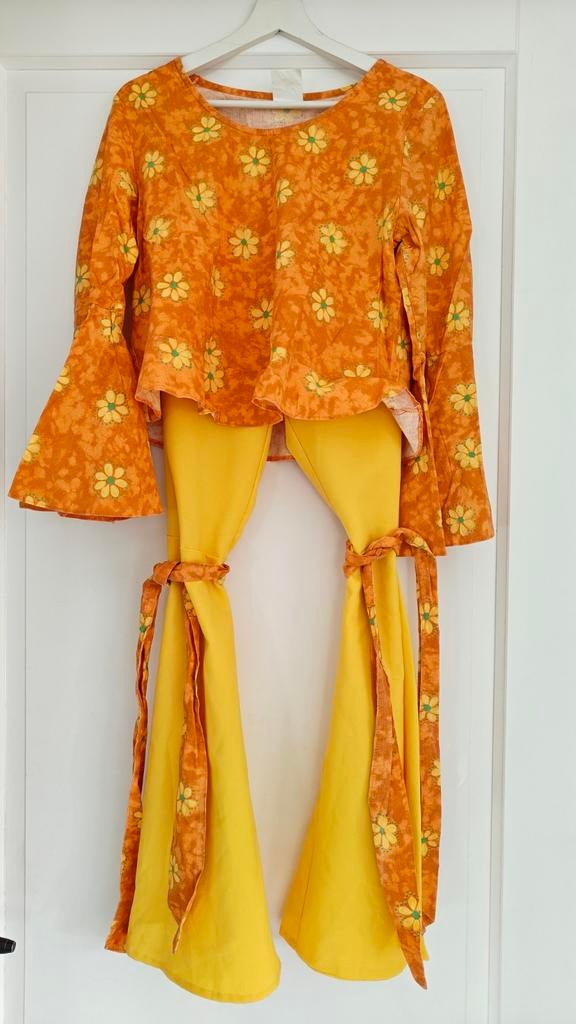 Flower Power themafeest/carnaval, Ophalen, Zo goed als nieuw, Jongen of Meisje