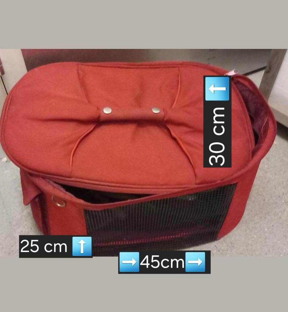 Nette Dieren reismand + evt toeb. (maten zie omschrijving, Ophalen of Verzenden, Zo goed als nieuw