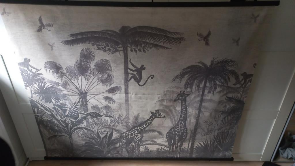 Jungle Dieren Kamer Decoratie - Wanddoek, Touw, Slang, Ophalen, Gebruikt