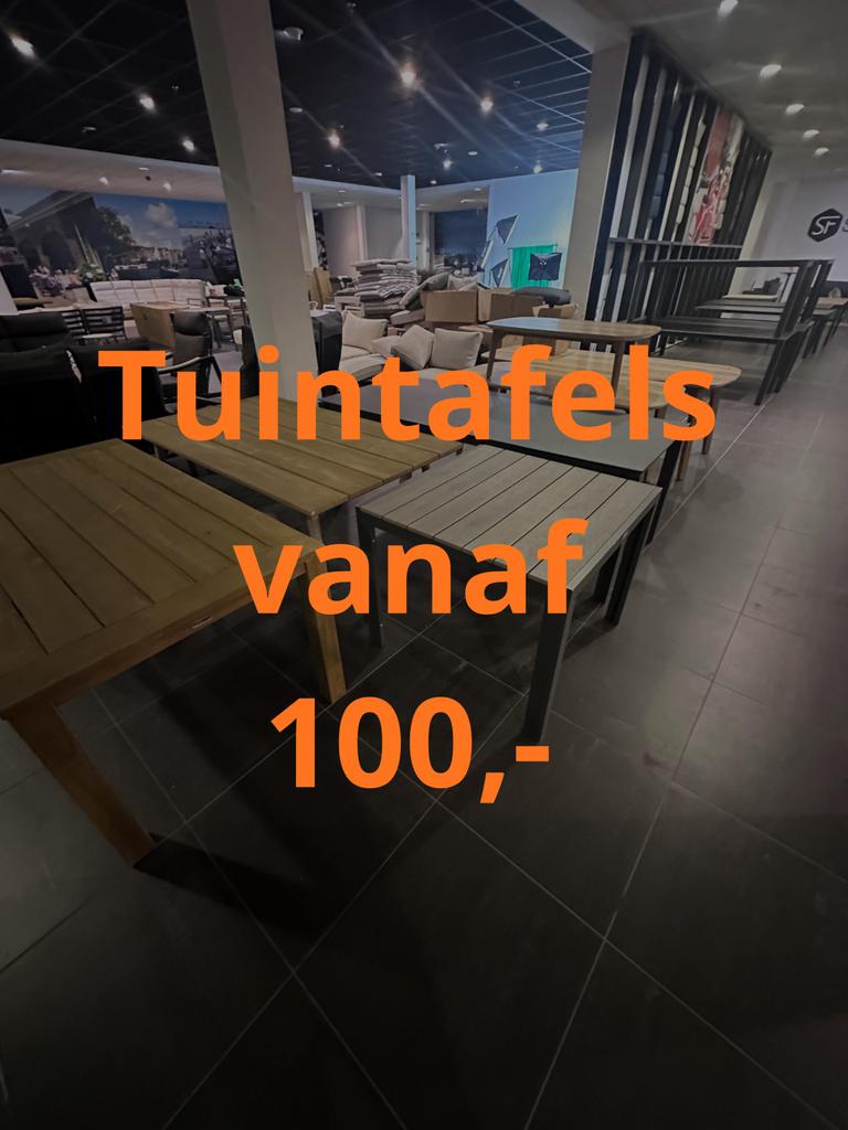 Tuin Tafels, Ophalen, Nieuw, Rechthoekig, Overige materialen