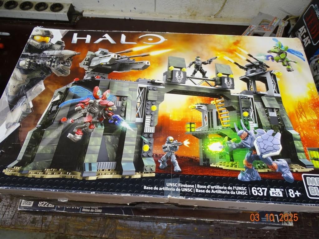 Halo Mega Bloks Construx Selectie, Kinderen en Baby's, Speelgoed | Bouwstenen, Gebruikt, Megabloks, Ophalen of Verzenden