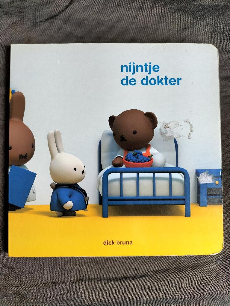 Dick Bruna - nijntje de dokter, Ophalen of Verzenden, Zo goed als nieuw, Dick Bruna