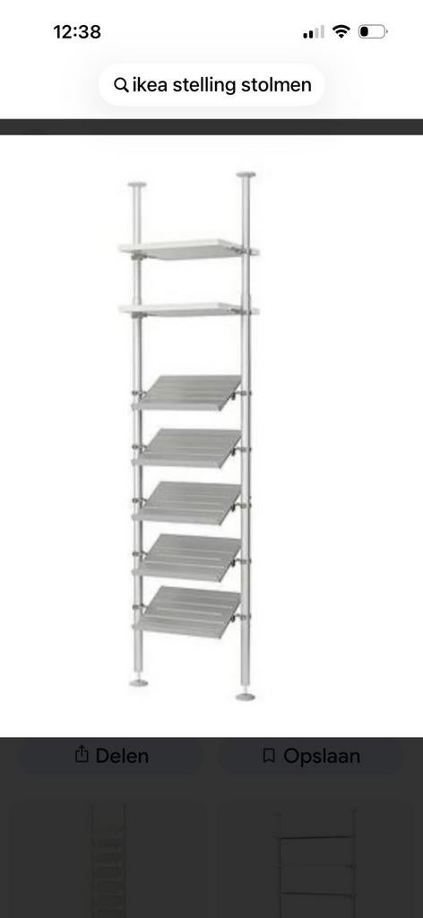 Solmon stelling, Ophalen, Zo goed als nieuw