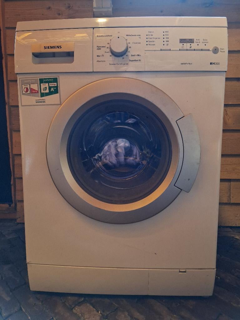 Siemens IQ 300 wasmachine, Ophalen, Gebruikt, Voorlader, 85 tot 90 cm