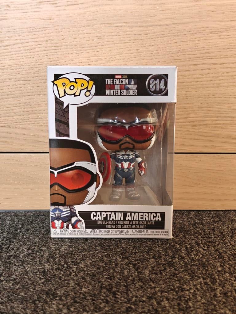 Funko Pop! Falcon and Winter Soldier - Captain America #814, Verzamelen, Poppetjes en Figuurtjes, Ophalen