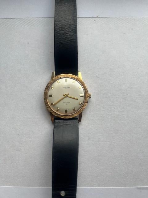 Provita incabloc 17, Sieraden, Tassen en Uiterlijk, Horloges | Antiek, Polshorloge, Overige merken, Staal, 1960 of later, Met bandje