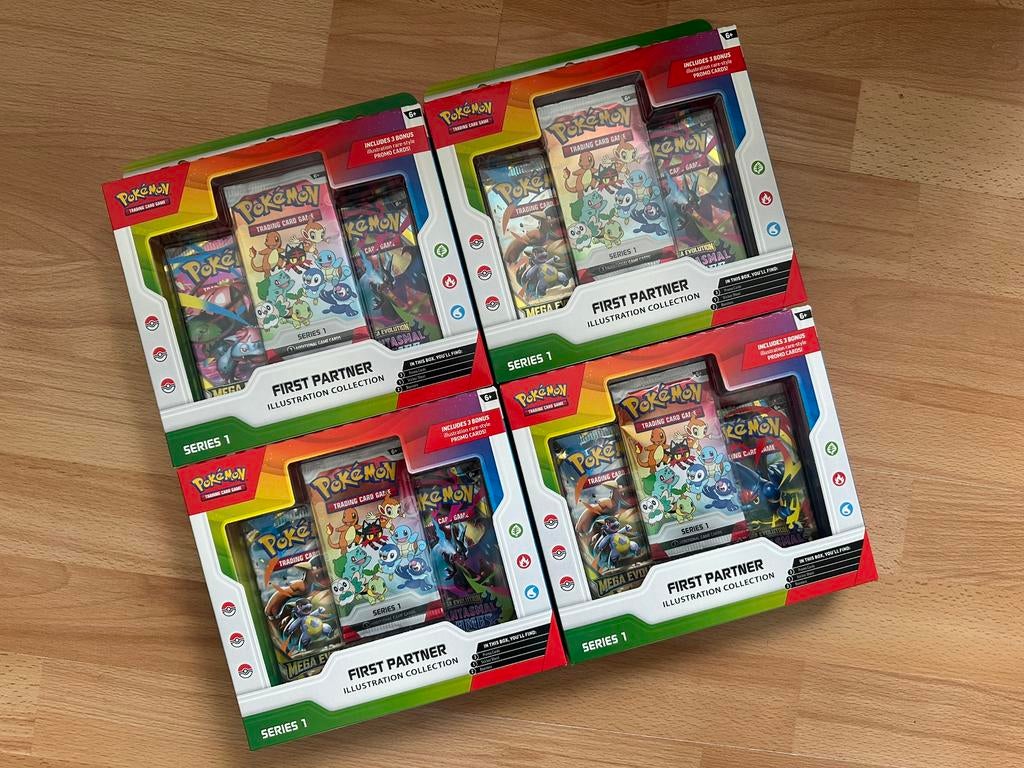 Pokémon First Partner Illustration Collection SERIES 1 (NEW)
