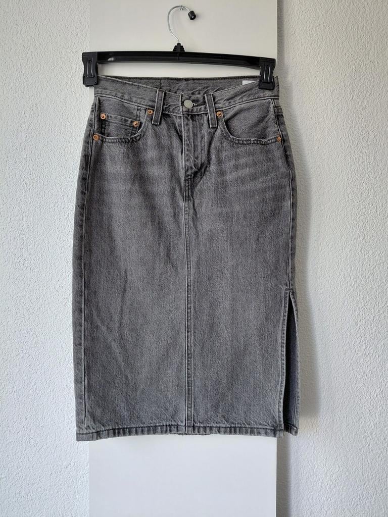 LEVI'S grijze rok xs, Kleding | Dames, Rokken, Ophalen of Verzenden, Maat 34 (XS) of kleiner, Grijs, Gedragen