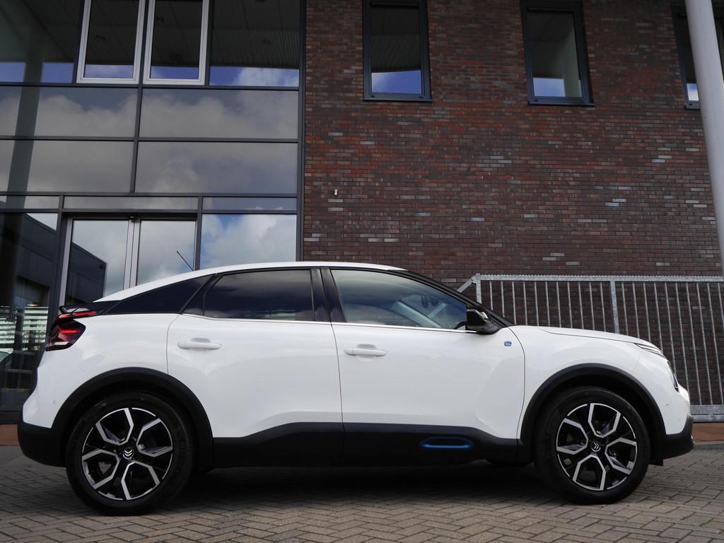 Citroen Ë-C4 Shine 50 kWh | Head up display | Adaptieve cru, 136 pk, Gebruikt, 357 km, Leder en Stof