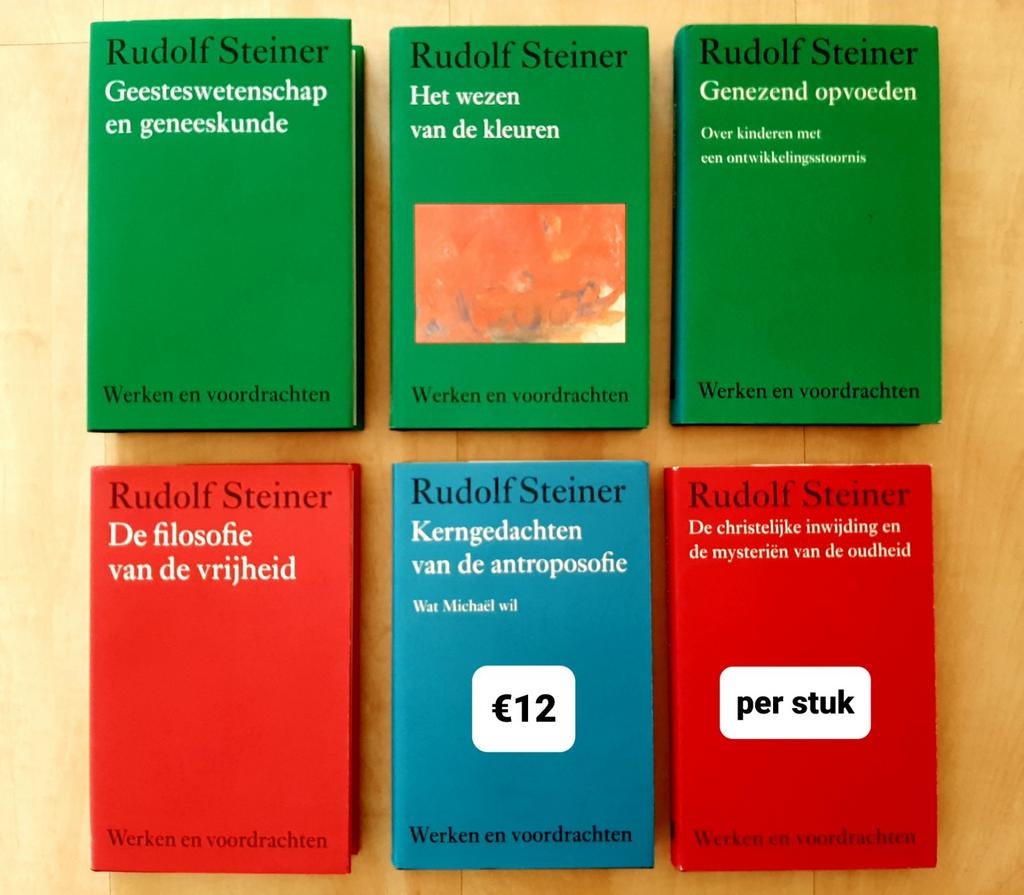 Boeken Rudolf Steiner, Spiritualiteit algemeen, Overige typen, Nieuw, Ophalen of Verzenden