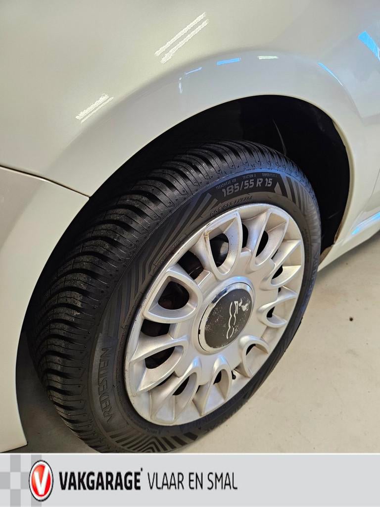 Fiat 500 C 1.2 Pop Cabrio Automaat incl. nieuwe schakelrobot, Euro 5, Stof, Gebruikt, 4 cilinders