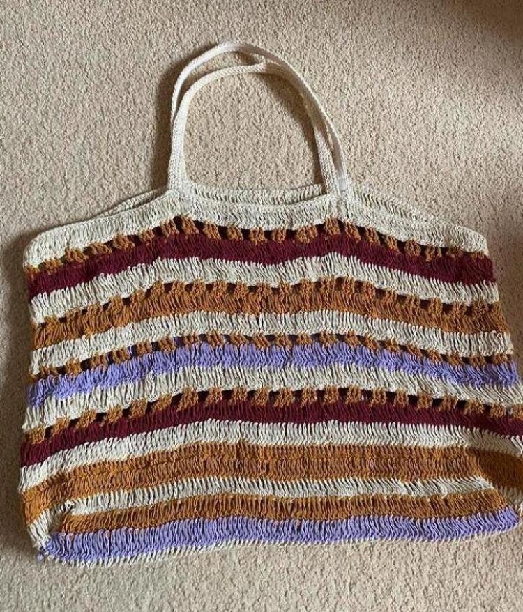 Mooie Zara zomer tas crochet, Ophalen of Verzenden, Zo goed als nieuw, Shopper