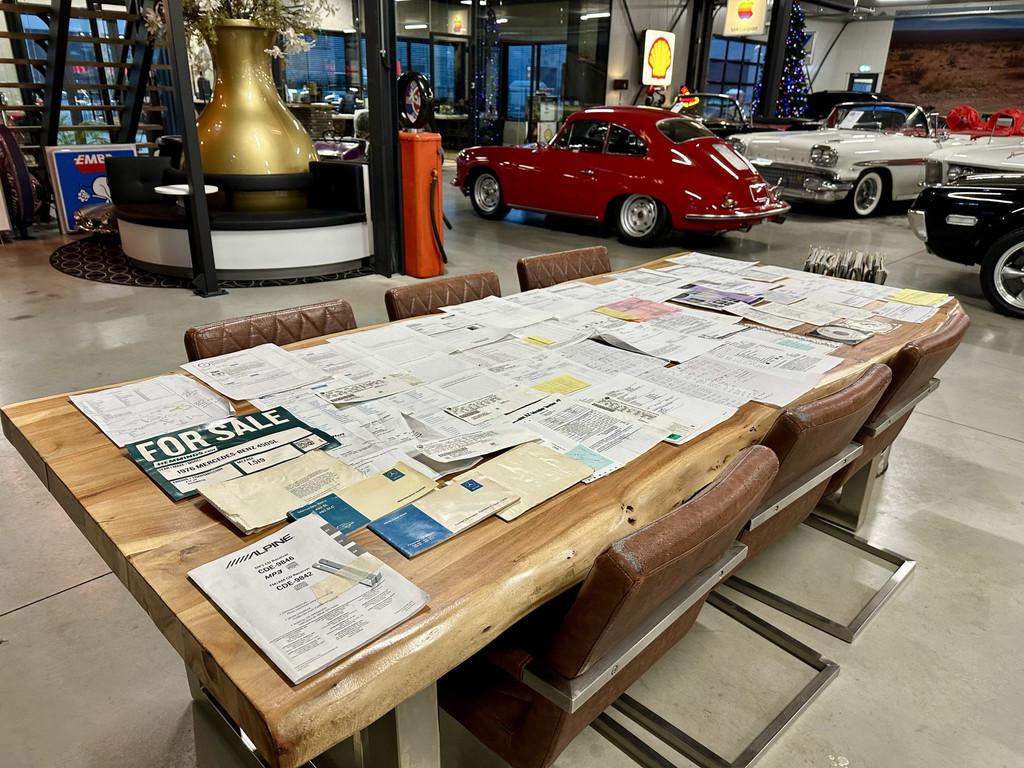 Mercedes-Benz SL-Klasse 450 SL Roadster RESTORED / NL Kentek, Automaat, Achterwielaandrijving, Zwart, Lederen bekleding